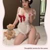 Large Size Lingerie Sexy Maid Seduction Stockings Maid Uniform Free Suit