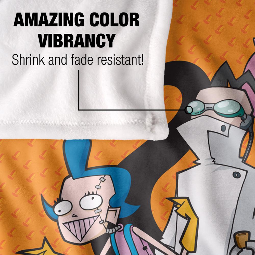 Invader Zim Silky Group Supersoft Blanket