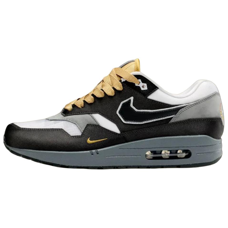 

Nike Air Max 1 Low Poly - Big Head Mode Unisex Sneakers Grey Dark-Smoke-Grey White IB9898-001 42