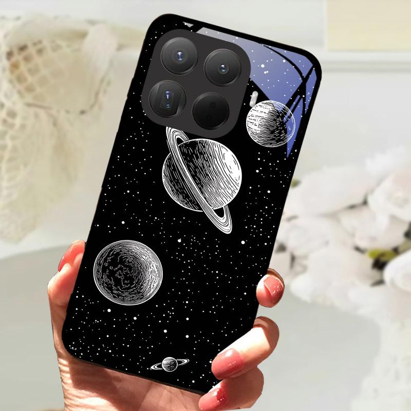 Pro Xiaomi 15T Pro Pouzdro Módní Tvrzené Sklo Zadní Kryt Telefonu Pro Xiaomi 15TPro 15 T Xiaomi15T Ochranný Kryt Fundas Coque