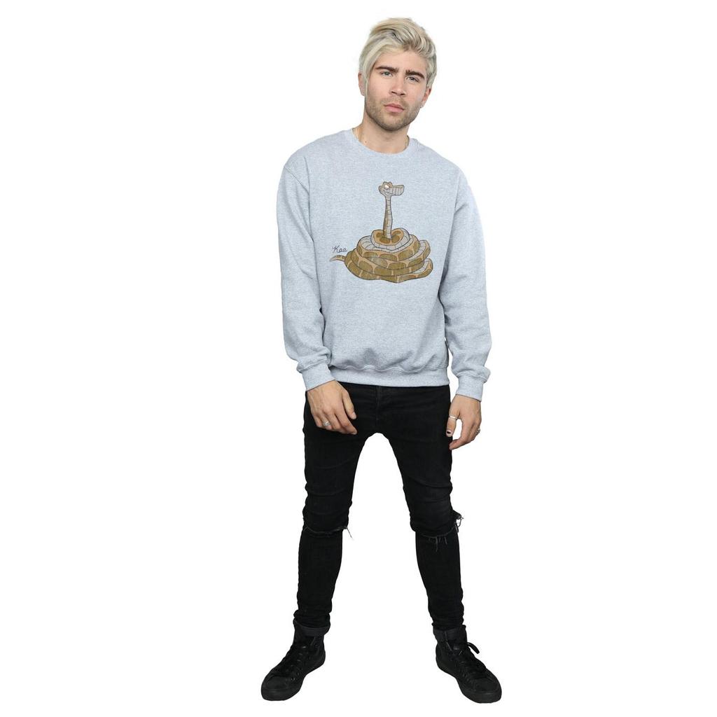 Disney Mens The Jungle Book Classic Kaa Sweatshirt