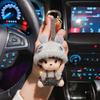 Cute Sparkly And Diamondstudded Keychain Doll For Car Keys Unique Gift Pendant