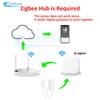 eWelink Zigbee Water Leakage Sensor Remote Monitor Flooding Sensor Tuya Waterproof Water Leak Detector Overflow Alert Smart Home