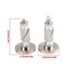 2pcs Stainless Handlebar Plug Dirt Bike Handlebar End Cap Replacement Motorcycle Accessories Easy Installation