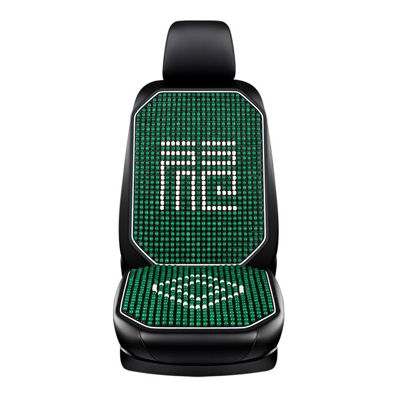 Atmungsaktives Autositzkissen mit Holzperlen - Sommerkühlung & Ganzjährige Belüftung