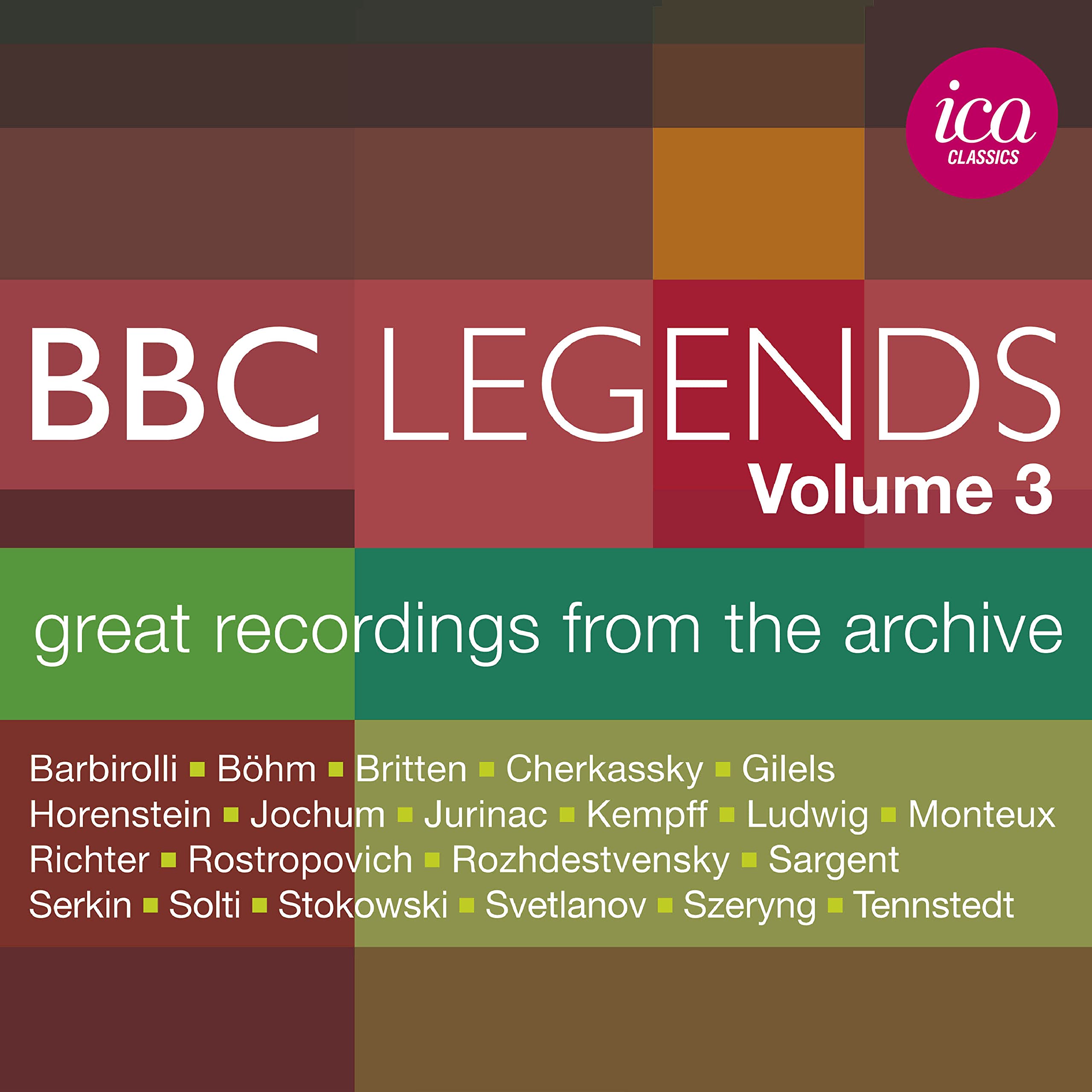 

BBC Legends Great Recordings 3 Vol.