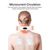 Electric Pulse Neck Back Massager Infrared Heating Pain Relief Relaxation Tool