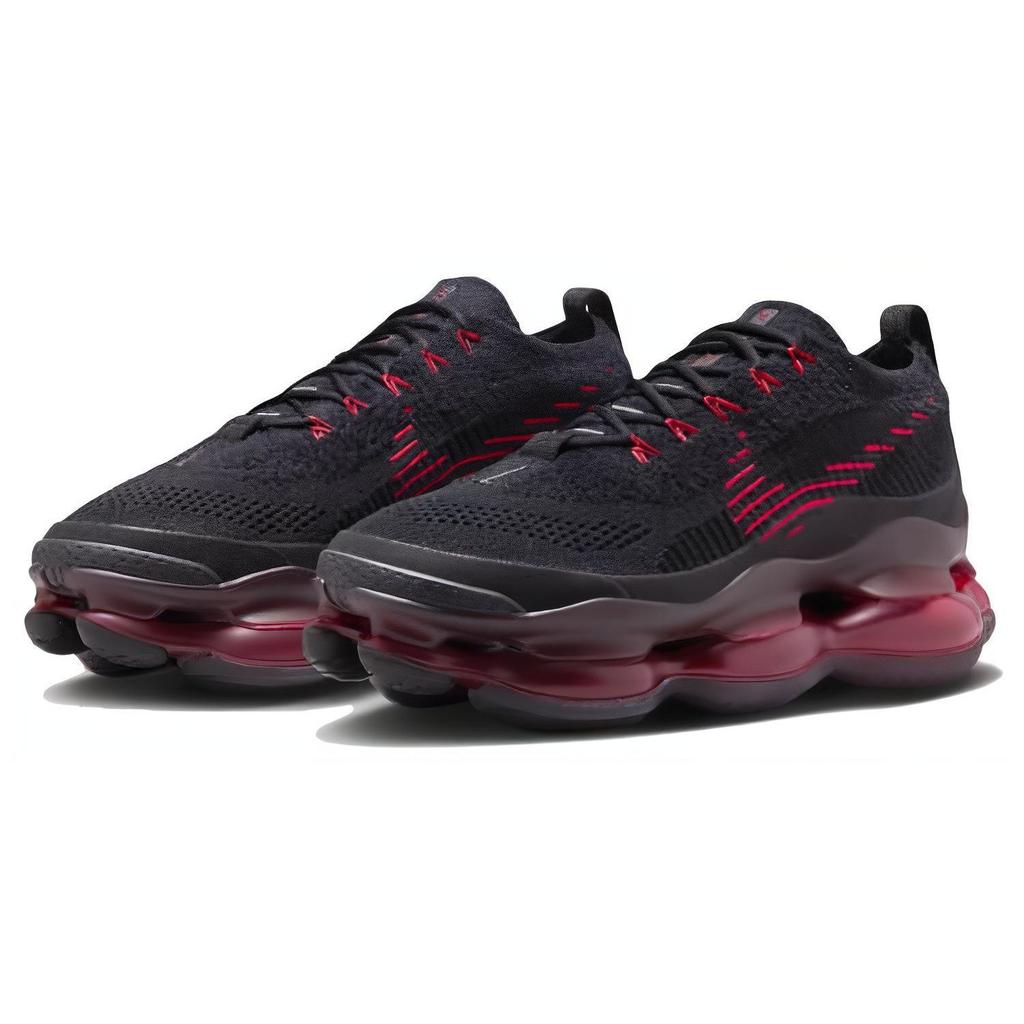 Nike Air Max Scorpion Flyknit Bred Herren Sneaker Schwarz University-Rot DJ4701-004