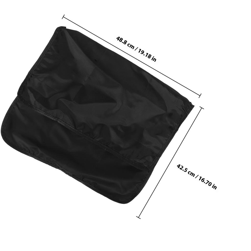 Salon Chair Back Cover Black Waterproof Fit For Hairdressing Barber Shampoo Chairs Beauty Salon Equipment