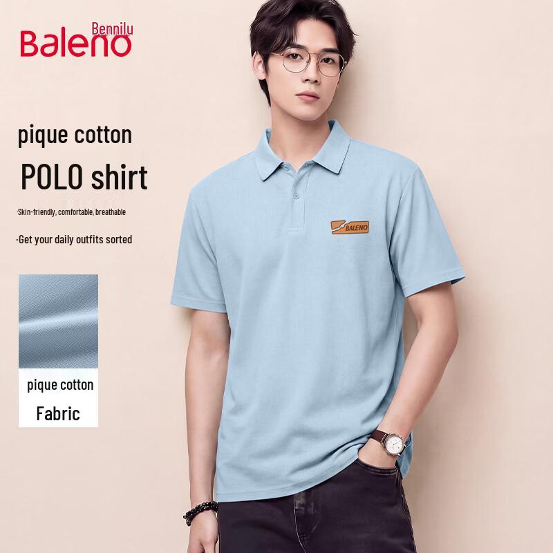 

Baleno Men s Heavyweight Casual Polo Shirt 3XL
