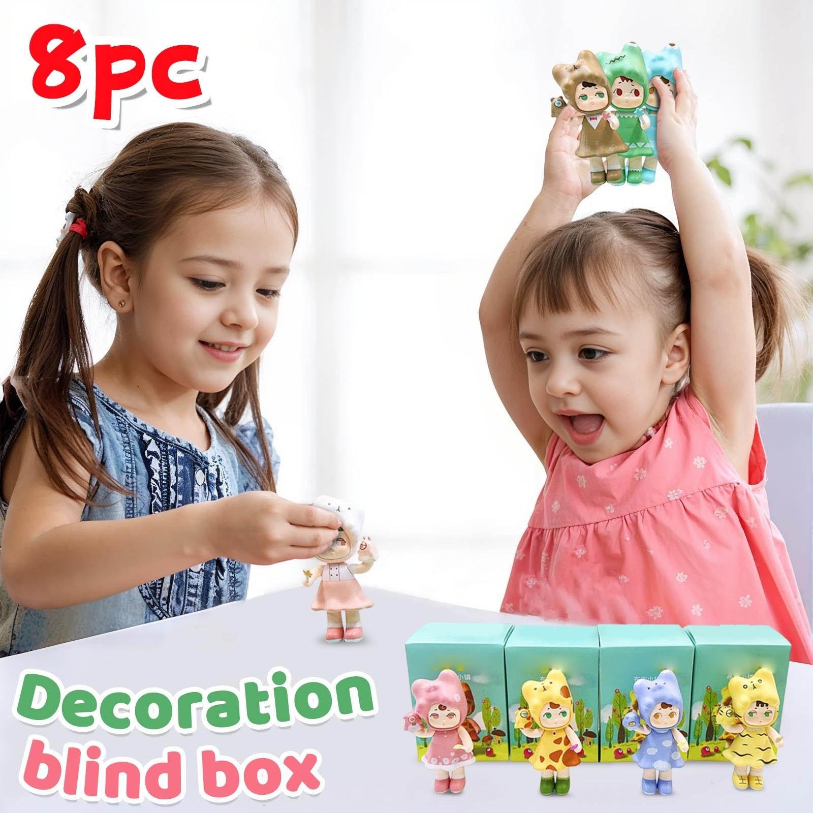 

Куклы-коробки, Фигурки, Декоративные элементы, Модные игрушки и подарки на день рождения Подходят для торговых автоматов One Size