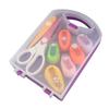 Set Punzonatrice per Artigianato Multiple Forme Punzonatrice per Fori Artigianali e Forbici per Scrapbooking Artigianato