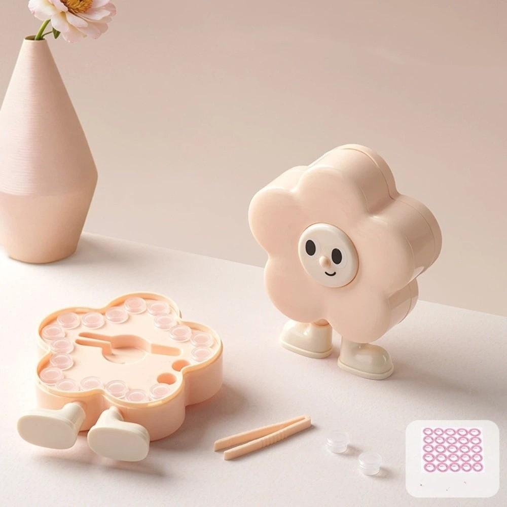 

Flower Shape Baby Teeth Keepsake Box Cartoon Teeth Preservation Box First Birthday