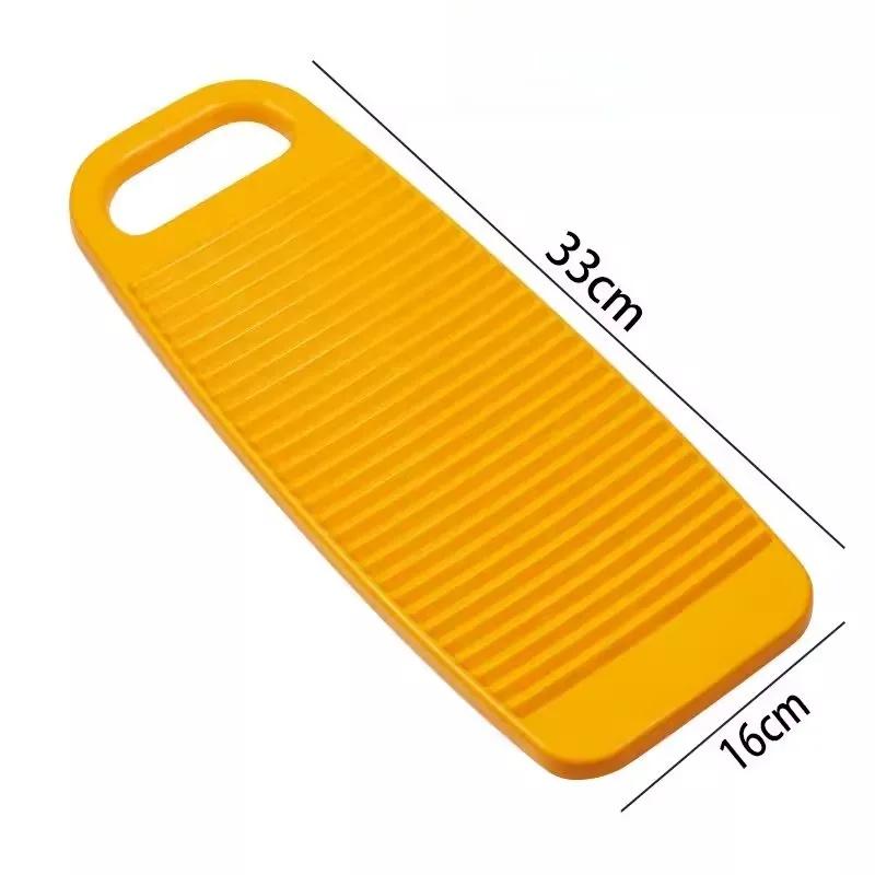 1PC Household washboard with thickened silicone plastic basin, non-slip, large size