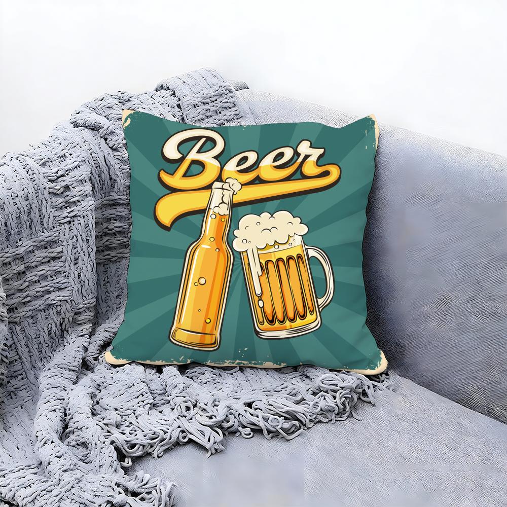 B-Back To The F-Future Cushion Cover Premium Comfort Reversible Pillow Cove -Two in One Design for Any Room & Car Interior