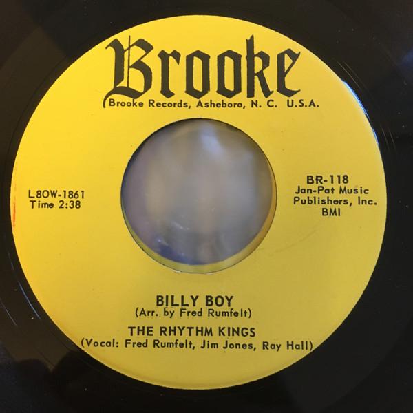 

7inch Record RHYTHM KINGS - Billy Boy BR118 Brooke US Rock Used
