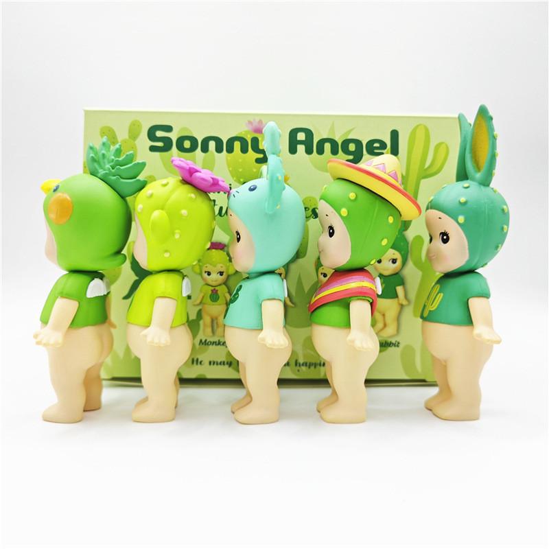 Fun Plant Series Cactus Angel Figurines Blind Box Toys For Creative Cake And Party Decor