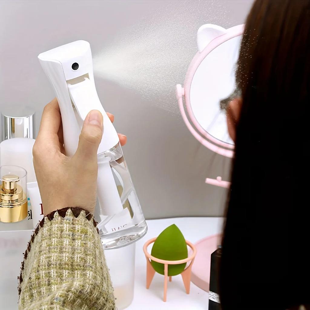 200ml Spray Bottle Separate Bottle Continuous High-pressure Alcohol Disinfection Makeup Water Supplement Fine Mist Small Spray B
