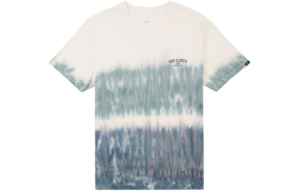 Vans T Shirts Men s Blue Crew Neck Moderate Straight Fit VN00093BJCN XL