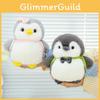Penguin Brother Plush Sister Backpack Stuffed Animal Fun Bow Tie Decoration Toy