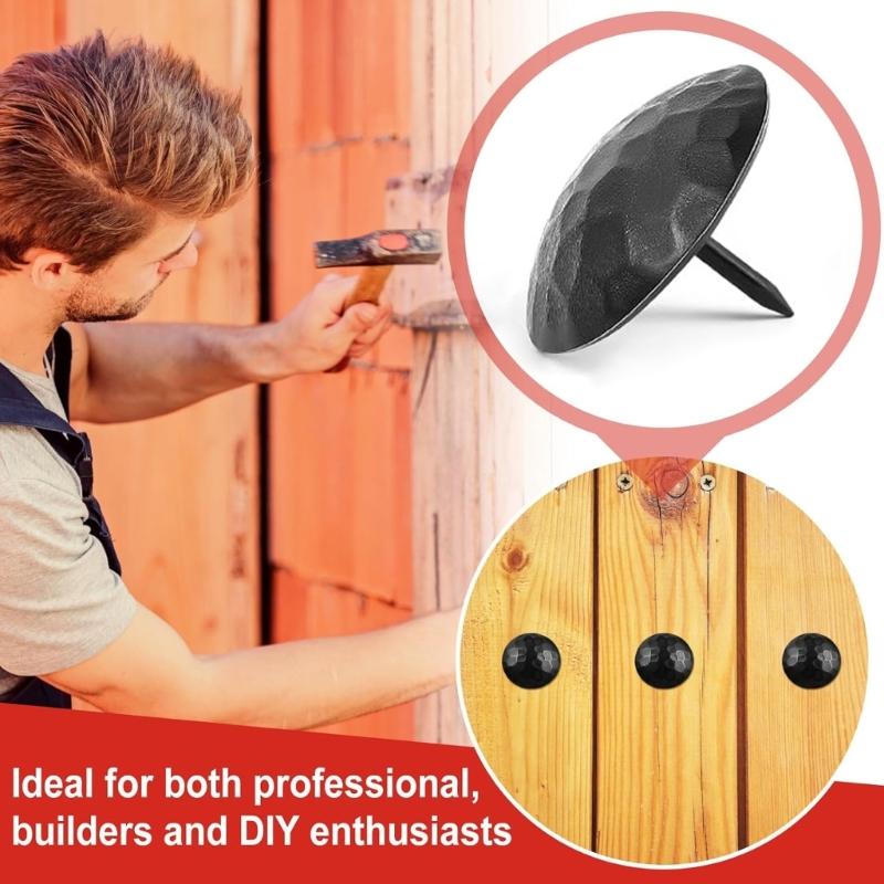 10Pcs Antique Clavos Fasteners Decorative Iron Nails Upholstery Tacks For Wooden Doors Furniture And Wall Decoration