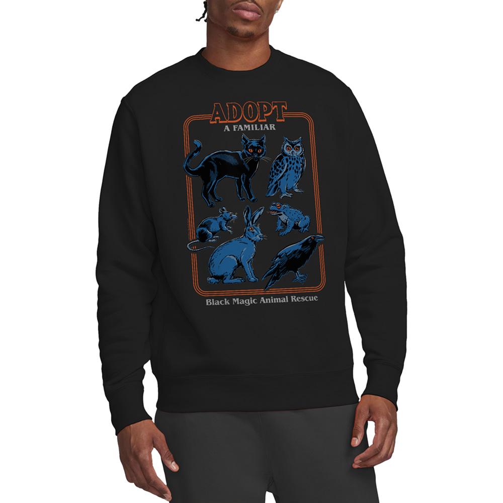 Steven Rhodes Unisex Adult Adopt A Familiar Sweatshirt