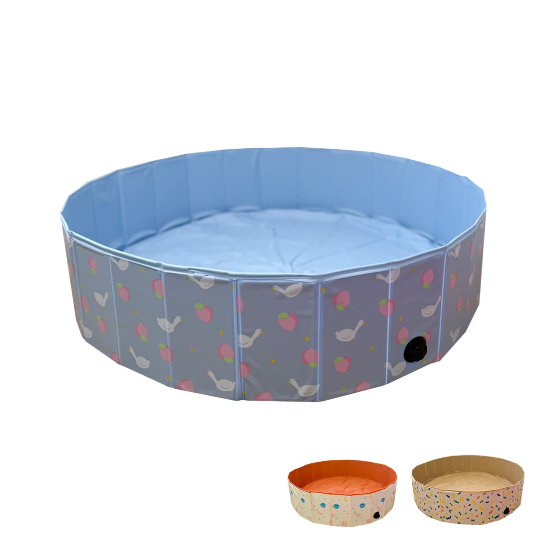 

IAM NATURAL Folding Pool Pool/Ball (Duck Blue, 80cm)