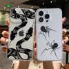 Cool Snake  Sea Turtle  Case For Iphone 15 Pro Max 11 14 13 12 Mini 6s 6 7 8 Plus X XS XR Cover Soft Silicone Couqe Transparent