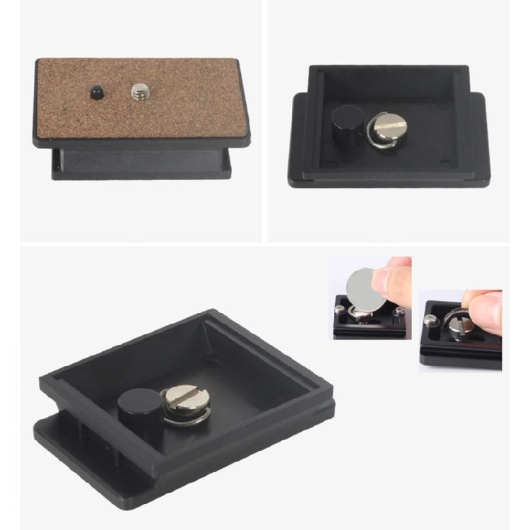 Piastra di Montaggio Rapido per Fotocamera Leggera e Sicura per Treppiedi Multipli YUNTENG 880/870/860/950/288