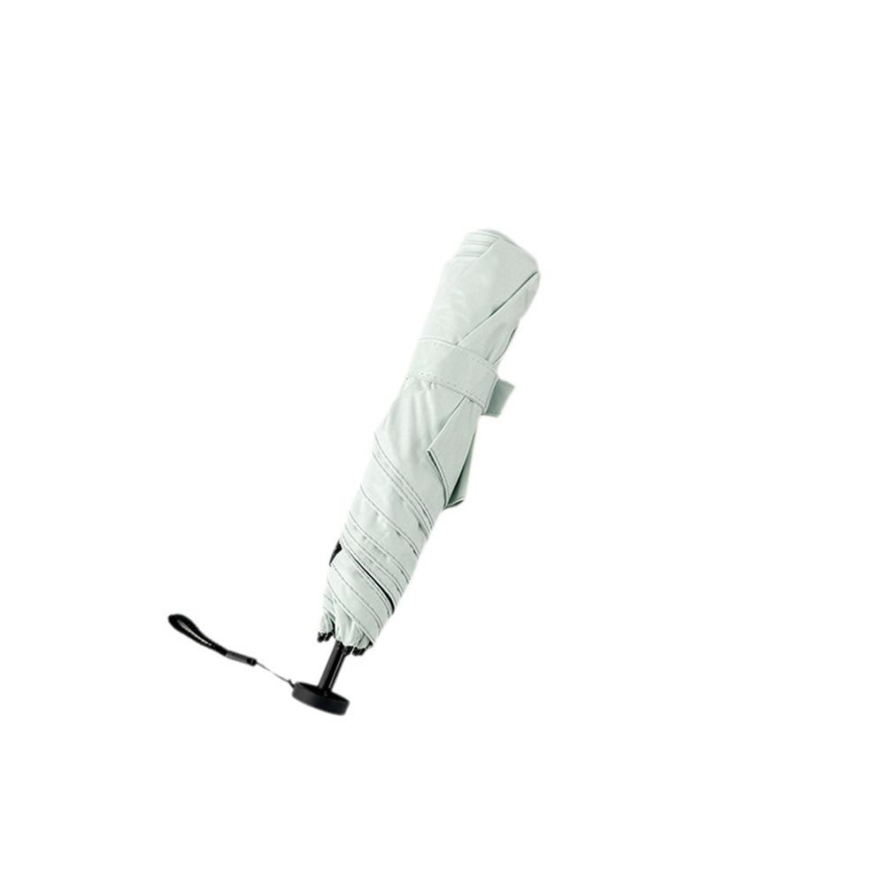 Compact Folding Sunshade Umbrella UV Protection Portable Parasol Pocket Rain Umbrella Rainy Season