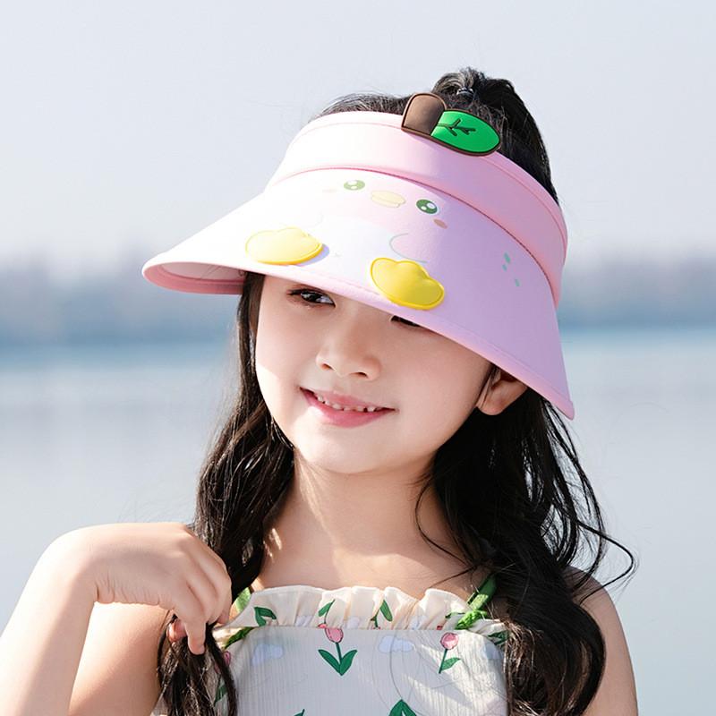 

Toddler Summer Sun Hat With Floppy Brim For Shade And Coolness рожевий