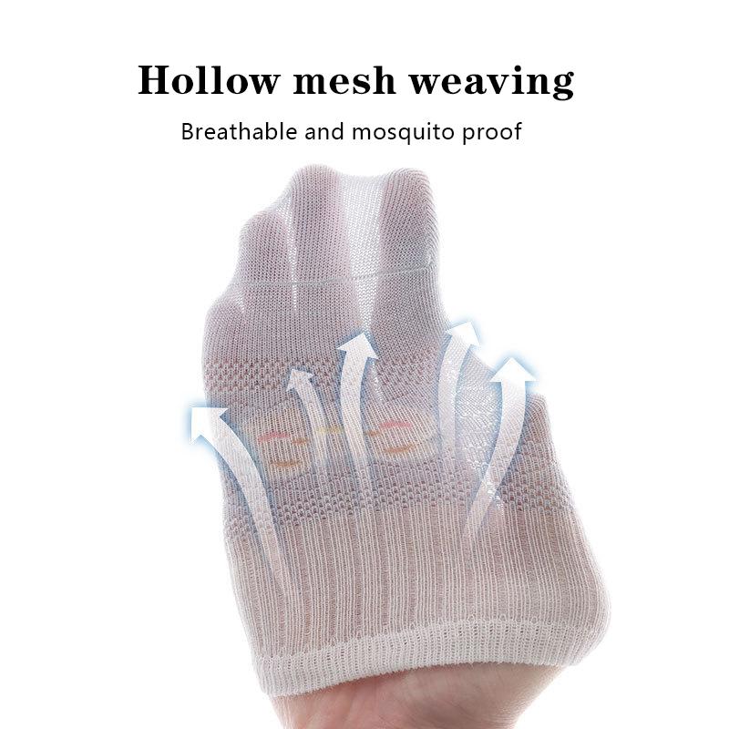 3 Pairs/Lot Baby Socks Summer Thin Baby Floor Socks Non-Slip Kids Socks Cute Cartoon Mesh Newborn Socks For Boys And Girls