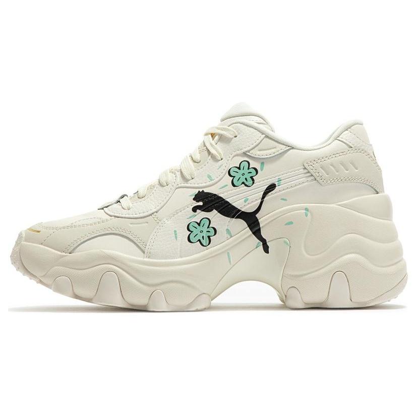 (WMNS) PUMA Pulsar Wedge White Blue Women s 392710-01 EU 37