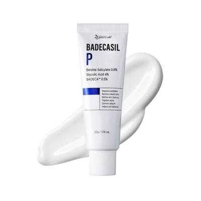 23yearsold Badacasil P Cream 50g – Soothing Repair Moisturizer, Sensitive Skin Barrier, K-Beauty Calming Face Cream