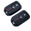 Silicone Remote Car Key Case For Honda Fit Gp5 Shuttle Gp8 Jade Vezel City Civic Jazz Brv 2 Buttons Key Cover Car Accessories