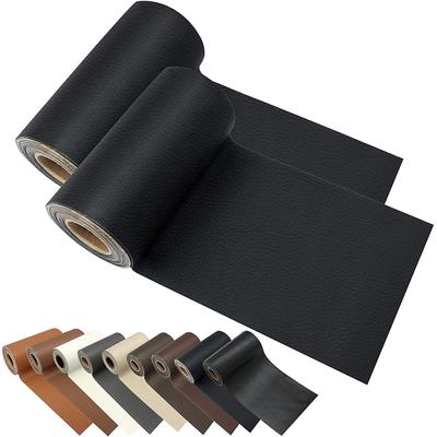 Self-adhesive Leather Paper Furniture Shoes First Aid Patch Leather Patch DIY Black Self-Adhesive Leather Repair Tape Ffor Sofa Repair Patches Sticky