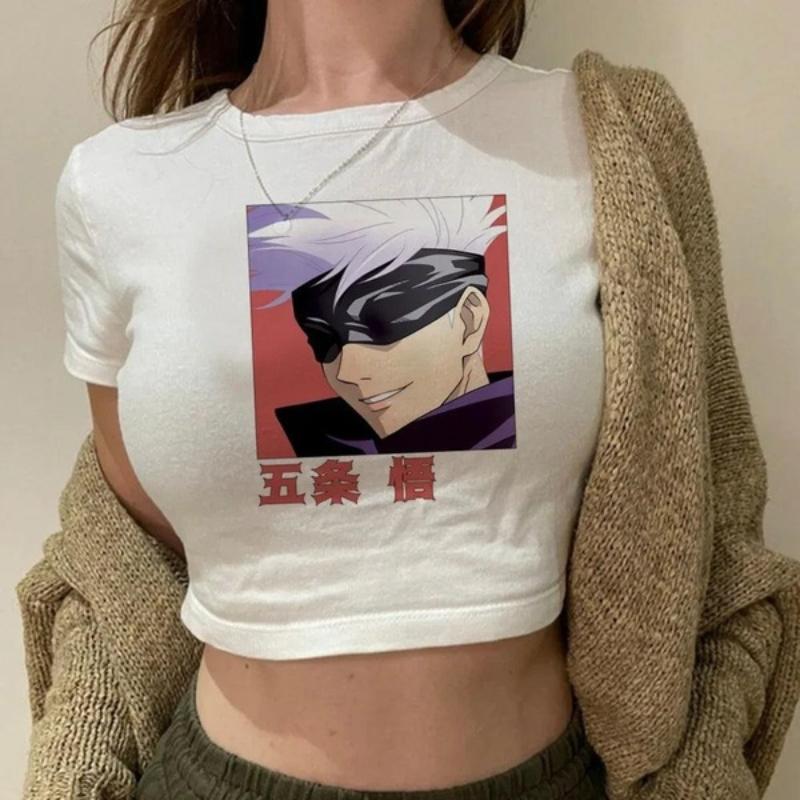 Europäisches und amerikanisches Sommer-Damen-T-Shirt-Top mit Aufdruck, figurbetont, kurz