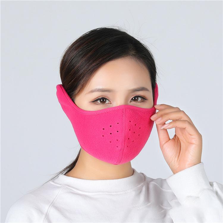 Winter Outdoor Skiing Cycling Mask Ear Mouth Cover Neck Warmer Windproof Reusable Cycling Snowboard Ski Hiking Sport Scarf