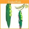 Falei Festival Vegetable Cos Stage Costume For Halloween Party Cosplay Food Pea Roleplay Outfit