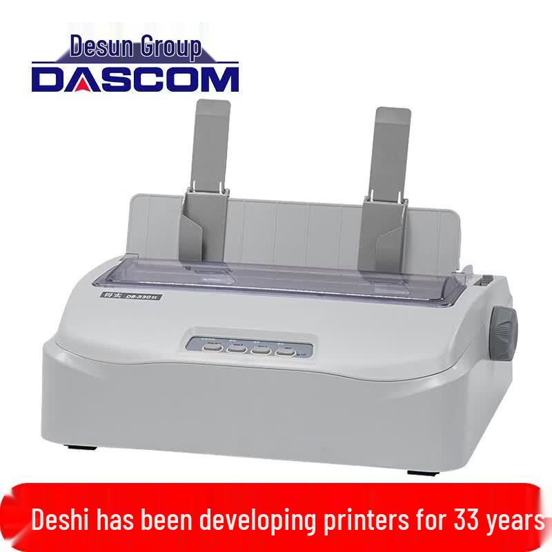 Dascom DS-2600H 24-Pin Dot Matrix Printer CN plug (adapter included)