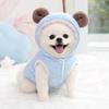 Plush Lining Dog Hiking Jacket Winter Dog Bodysuit Fashion Pet Clothes  Cat