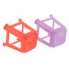 1/12 Scale Dollhouse Miniature Plastic Stools Chairs Pretend Play Furniture Toys