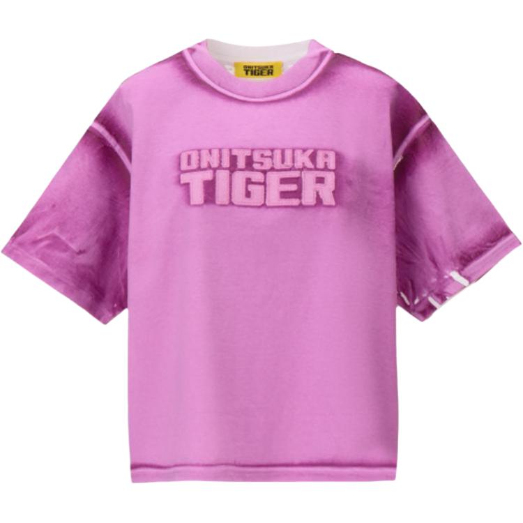 

Onitsuka Tiger Loose Fit Round Neck Short Sleeve T-Shirt Women tops 2182B434-700 M