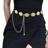 Adjustable Length Chain Belt Gold Silver Belly Chain Fashion Waist Chain
