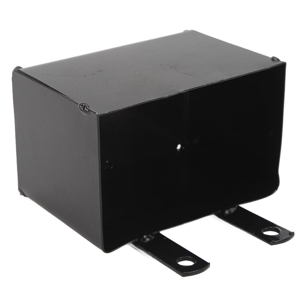 ATV Batteribärväska Batteribärväska Svart Rostfri Stabil Konstruktion för 50cc Till 125cc ATV Motorcykel Crosscykel