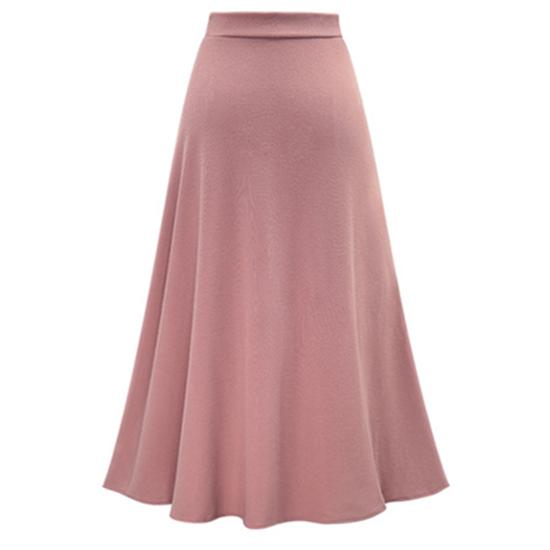 Half Length Skirt for Women In Spring and Autumn, High Waisted Irregular Skirt, Split Skirt, Mid Length Strap Skirt, Women's Skirt