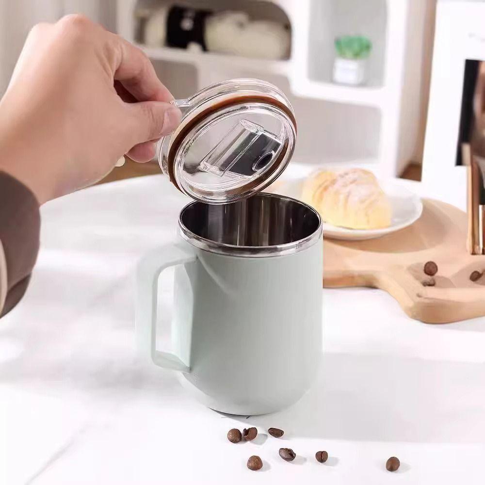 Leak-Proof Insulated Coffee Mug 500ml Capacity Thermal Water Cup Portable Vacuum Flask Home Use
