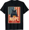 Keine Könige in Amerika, Katze Nope 1776 T-Shirt