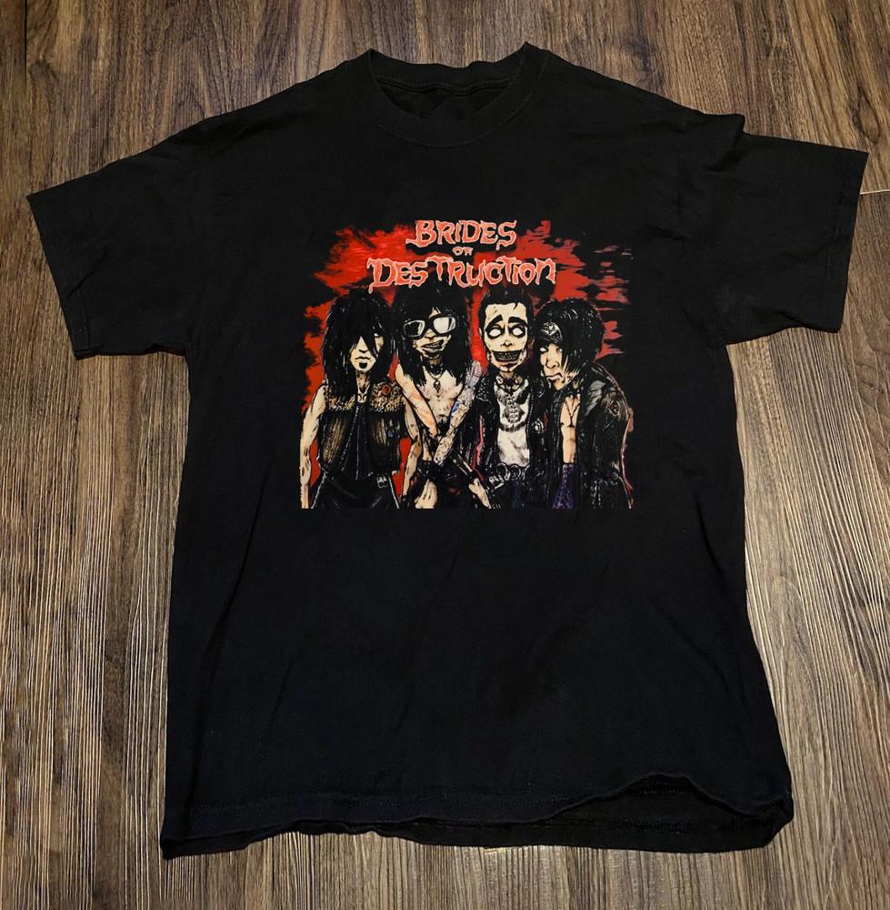 

Brides of Destruction Band Cotton Unisex TShirt S To 5XL MI434 Unisex T-Shirt XL