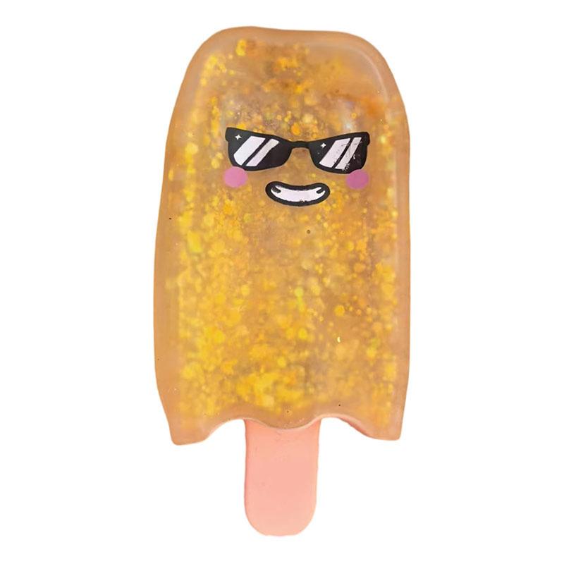 Ice Cream Squeeze Squishy Pinch Slow Rebound Popsicle Stress Release Sensory Tool Hand Relaxation Kids Adults Gifts Home Decor